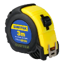 FLEXOMETRO CON CARCASA ANTI-IMPACTO 3 M X 16 MM