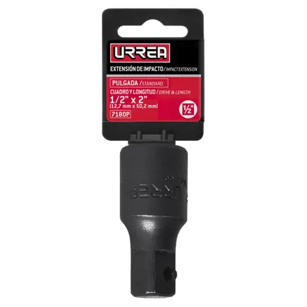 EXTENSION CON PERNO PARA DADO DE IMPACTO CUADRO DE 1/2", 2"
