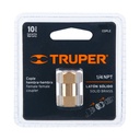 COPLE DE LATON, TIPO FF, CUERDA 1/4 NPT, TRUPER