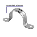 BOLSA CON 5 ABRAZADERAS 1-1/2' TIPO OMEGA PARA TUBO, VOLTECK