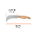 CUCHILLO 7' PARA LINOLEO, TRUPER