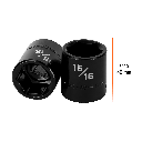 DADO DE IMPACTO DE 15/16', 6 PUNTAS, CUADRO 1/2', TRUPER