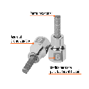 DADO PUNTA HEXAGONAL DE 6 MM, CUADRO 3/8', TRUPER