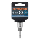 DADO PUNTA HEXAGONAL DE 6 MM, CUADRO 3/8', TRUPER
