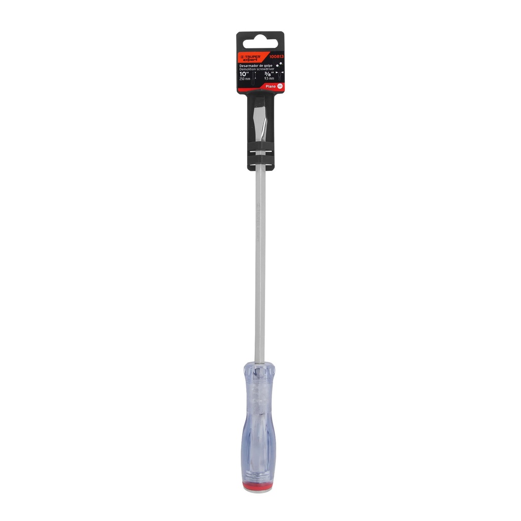 DESARMADOR PLANO DE GOLPE 3/8" X 10", TRUPER EXPERT