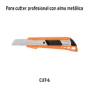 ESTUCHE CON 10 CUCHILLAS SK4 DE 18 MM PARA CUTTER, TRUPER
