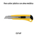 ESTUCHE CON 10 CUCHILLAS SK4 DE 18 MM PARA CUTTER, TRUPER