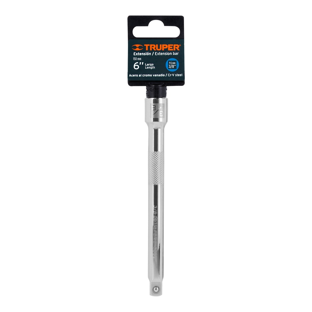 EXTENSION DE 6' PARA MATRACA, CUADRO 3/8', TRUPER