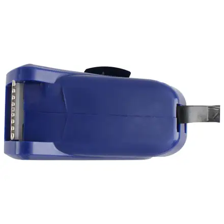 FLEXOMETRO CON CARCASA DE PLASTICO AZUL, 5 M X 19 MM