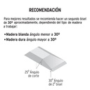 JUEGO DE 3 FORMONES MANGO COMFORT GRIP, TRUPER 