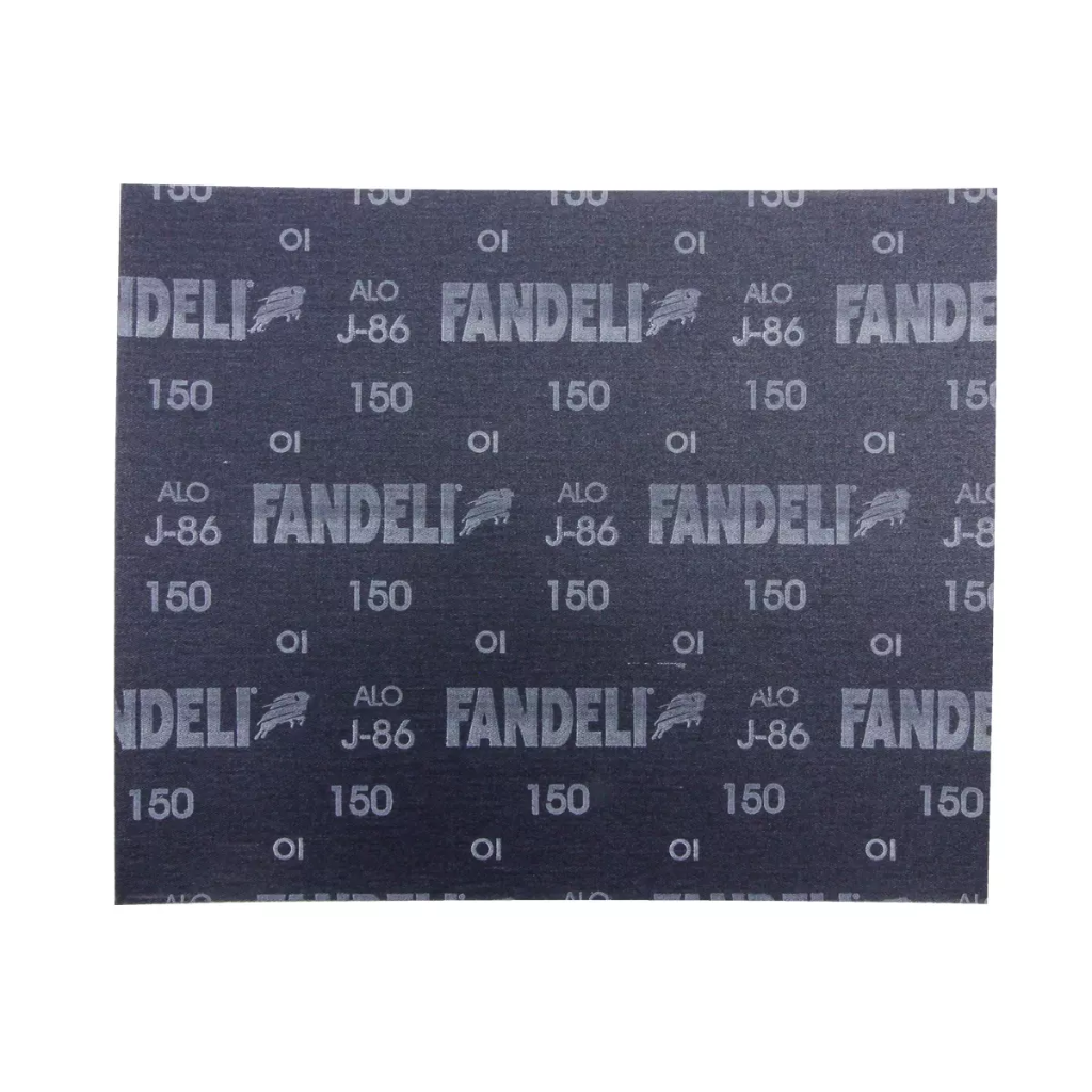 LIJA DE ESMERIL 9"X11" GRANO 150 METAL NO FERROSO-PASTA-PLASTICO (J-86 ALO)