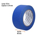 CINTA MASKING TAPE AZUL DE 2' X 50 M, TRUPER