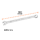 LLAVE COMBINADA EXTRALARGA 8 MM X 145 MM DE LARGO, EXPERT