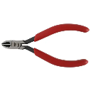 PINZA PARA ELECTRICISTA CON MANGO RUBBER GRIP DE 4-3/16" CORTE DIAGONAL
