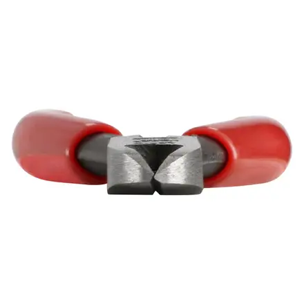 PINZA PARA ELECTRICISTA CON MANGO RUBBER GRIP DE 4-3/16" CORTE DIAGONAL