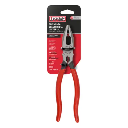 PINZA PARA ELECTRICISTA CON MANGO RUBBER GRIP DE 8-17/32" UNIVERSAL CORTE LATERAL QUIJADAS