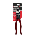 PINZA PARA ELECTRICISTA CON MANGO RUBBER GRIP DE 9-5/16" ALTA PALANCA CON PONCHA TERMINALE