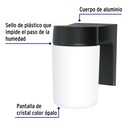 ARBOTANTE DE LED 8 W TIPO VASO LUZ CALIDA, VOLTECK