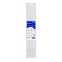 BOLSA CON 25 CINCHOS PLASTICOS 50 LB, 400X4.5 MM, NATURALES