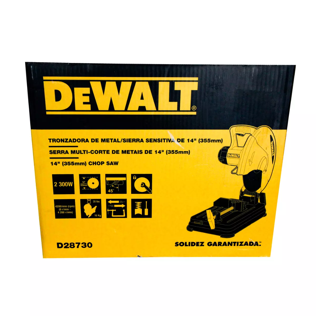 CORTADORA DE METALES 14" 2200 W 3800 RPM ABRASIVA