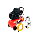 COMPRESOR MOTO LUBRICADO 120 VOLT 3450 RPM 2.0 HP 24 LT. HORIZONTAL