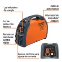 SOLDADORA INVERSORA 130A, BI-VOLTAJE 127/220V, TRUPER