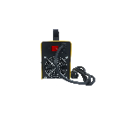 SOLDADORA PARA ELECTRODO REVESTIDO INVERTER 130 A 110 V (CA) CON CABLES, CARETA Y CEPILLO