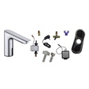 LLAVE MONOMANDO CON SENSOR PARA LAVABO CON ACABADO CROMADO GLM500