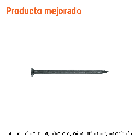 BOLSA CON 1 KG DE CLAVOS PARA CONCRETO NEGROS 2-1/2', FIERO