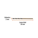 BROCA HSS 2.0 MM TRUGOLD PARA METAL, TRUPER EXPERT