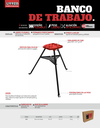 BANCO DE TRABAJO PLEGABLE 36-5/8" X 53-1/2"