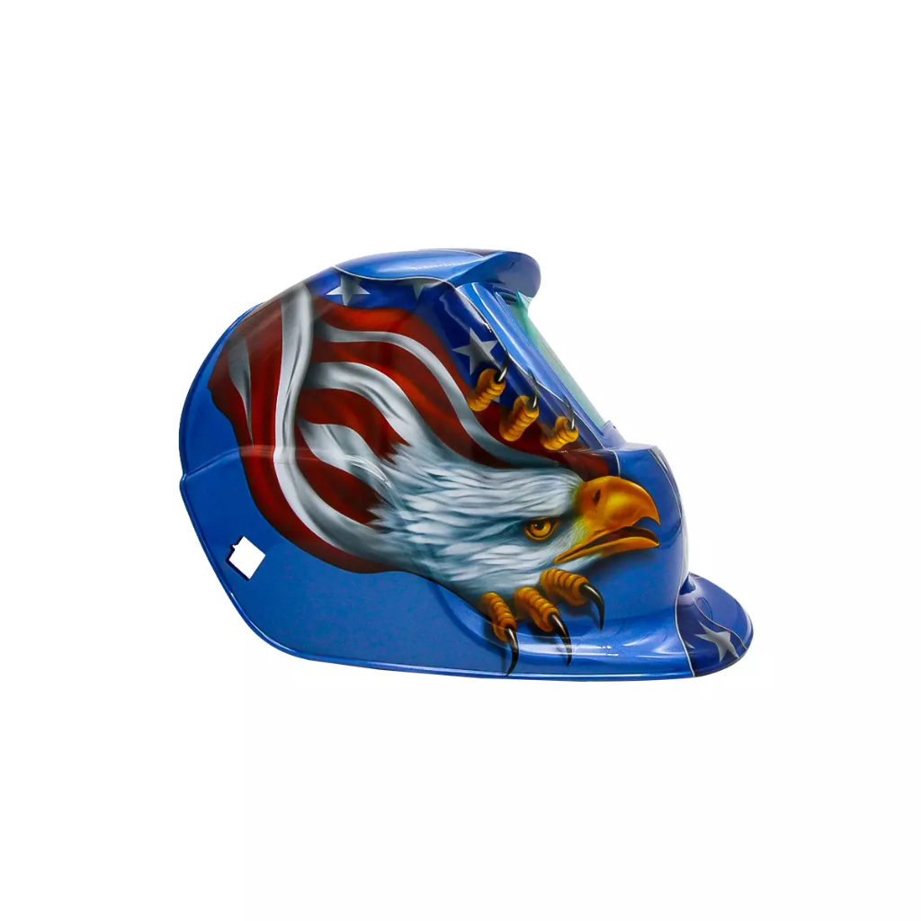 CARETA PARA SOLDAR ELECTRONICA AJUSTE DE MATRACA AZUL AGUILA
