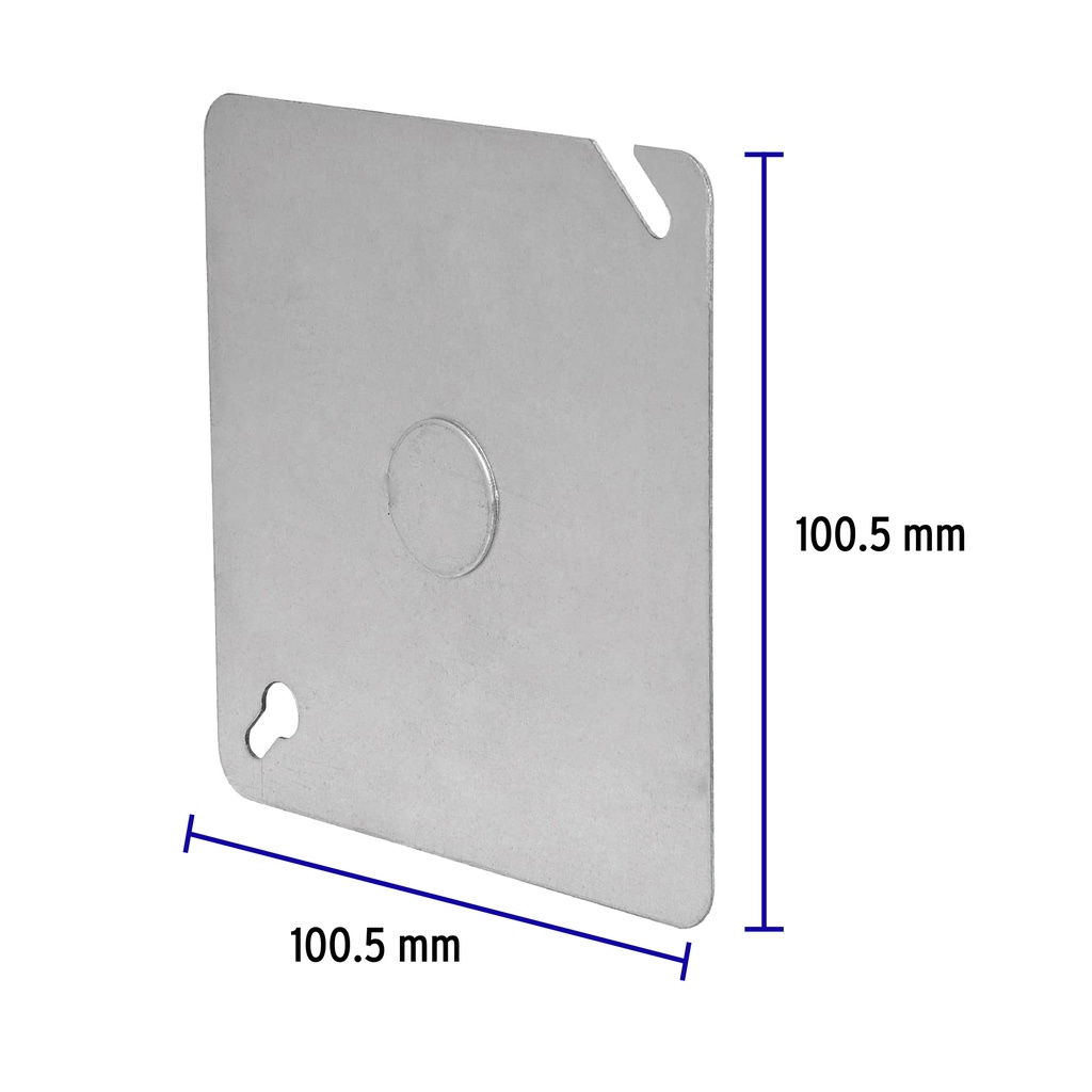 TAPA DE 4' X 4' PARA CAJA CUADRADA REFORZADA, VOLTECK