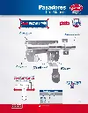 PASADOR TIPO MAUSER PARA PUERTA, 14.5 CM