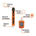 KIT DE PROBADORES SIN CONTACTO Y PARA TOMACORRIENTES, TRUPER