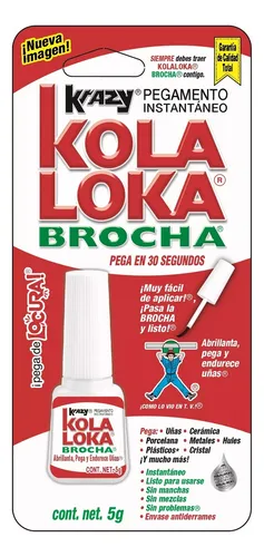 ADHESIVO INSTANTANEO USO GENERAL 05 GR (0.17 OZ) BROCHA