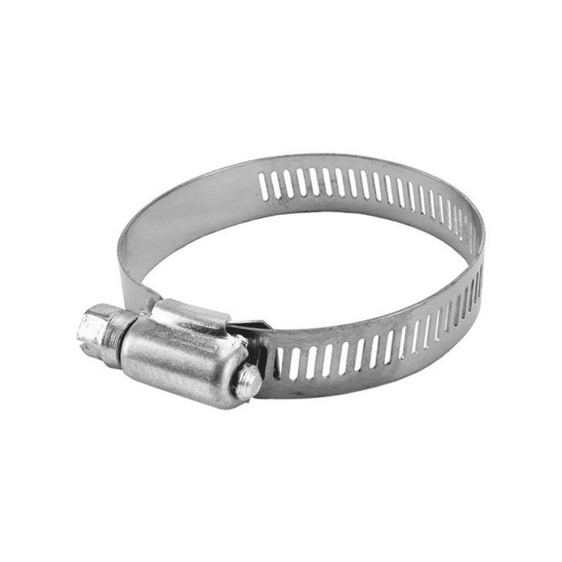 ABRAZADERA SIN FIN DE ACERO INOXIDABLE DE 1-1/4" A 2"