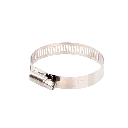 ABRAZADERA SIN FIN DE ACERO INOXIDABLE DE 1-9/16" A 2-1/2" PIEZA