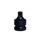 ADAPTADOR CON PERNO PARA DADO DE IMPACTO CUADRADO DE 1/2" HEMBRA A 3/8" MACHO