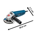 MINI ESMERIL ANGULAR BOSCH GWS 850, 127V