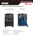MAQUINA PARA SOLDAR WELD500 TIPO INVERSOR WLD*MS-ER400B