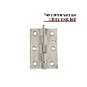 BISAGRA RECTANGULAR 3' ACERO INOXIDABLE, HERMEX