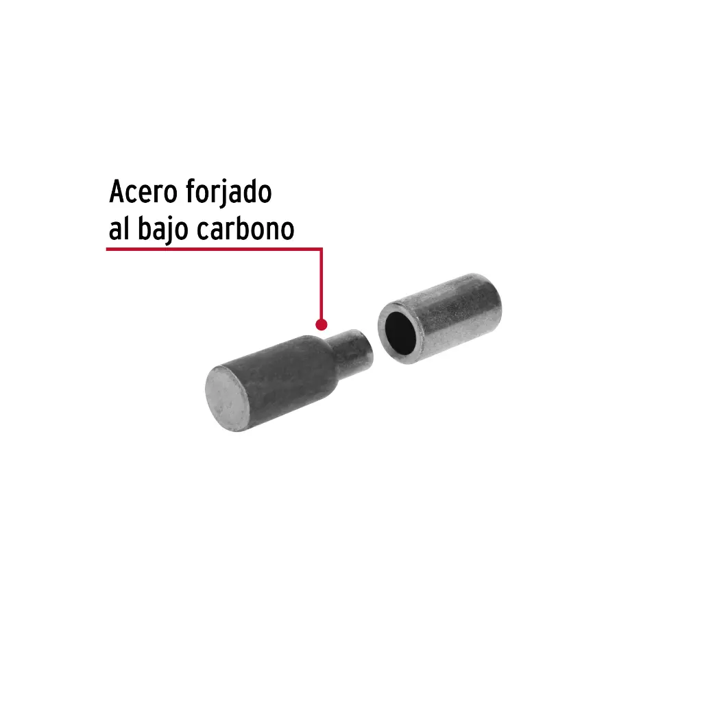 BISAGRA TUBULAR SOLDABLE DE 1', HERMEX