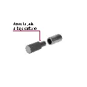 BISAGRA TUBULAR SOLDABLE DE 1', HERMEX