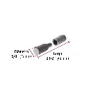 BISAGRA TUBULAR SOLDABLE DE 5/8', HERMEX