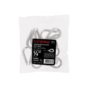BOLSA CON 10 GUARDACABOS PARA CABLE DE ACERO DE 1/4', FIERO