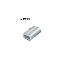BOLSA CON 50 CASQUILLOS DOBLES DE ALUMINIO, 3/16', FIERO