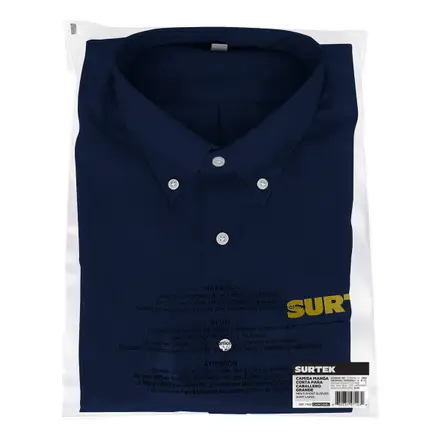 CAMISA DE MANGA CORTA PARA CABALLERO, COLOR AZUL TALLA L