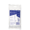 BOLSA CON 50 CINCHOS PLASTICOS 40 LB, 150X3.5 MM, NATURALES