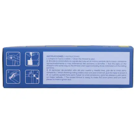 CINTA SELLA ROSCAS 1/2" X 13 M